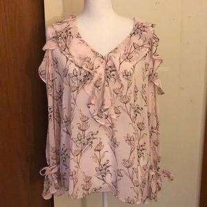 Brand new ladies cold shoulder top